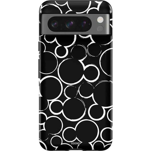 Disney Mickey Mouse Logo Pattern Google Pixel 8 Pro Impact Case